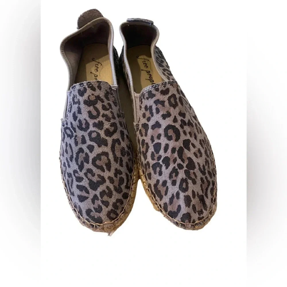 Free People Freeway Espadrille Slip On Flats Shoes